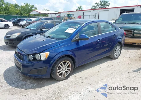 2012 Chevrolet Sonic 2Lt из США, поврежденный, VIN 1G1JC5SB0C4212975